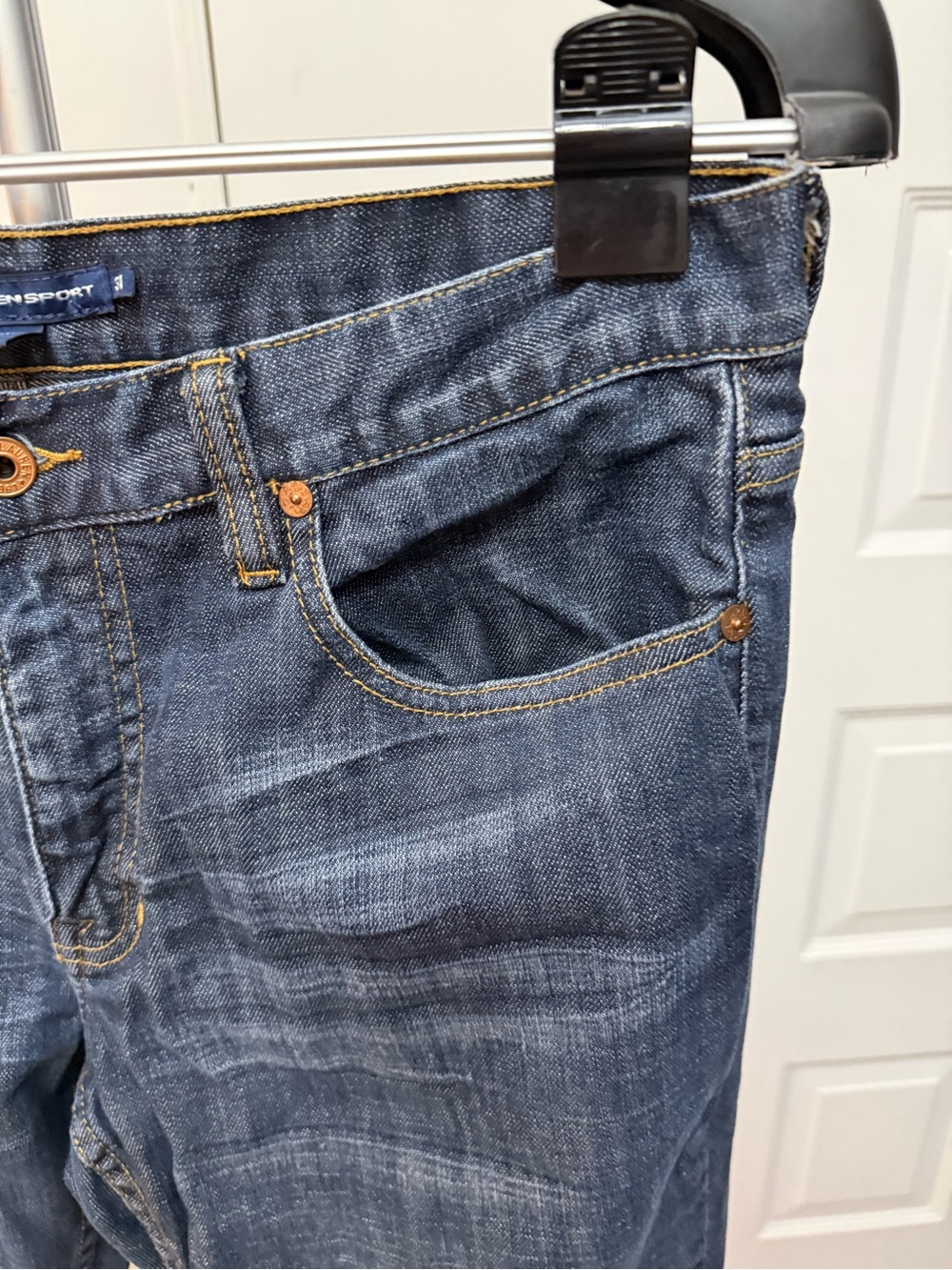 Ralph Lauren Women's Straight Leg Jeans in Dark Indigo - Picture 2 of 5